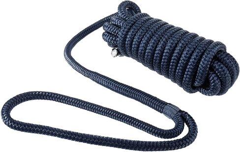خطوط قفص الاتهام المصنوعة من Amarine، خطوط قفص الاتهام المصنوعة من النايلون المضفر المزدوج 3300 رطل قوة الكسر (الطول: 15 قدم العمق: 3/8 بوصة العيينة: 10 بوصة) 4 عبوات من خطوط رصيف القوارب البحرية التي تحمل حد حمل العمل: 660 رطلًا in Saudi Arabia