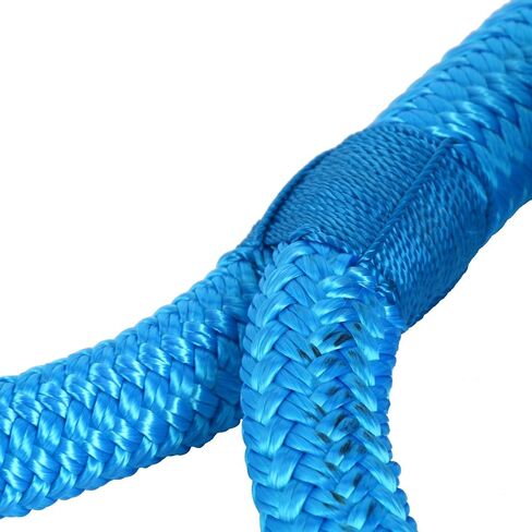 Amarine-made 5/8 Inch 50 FT Double Braid Nylon Dockline Dock Line Mooring Rope Double Braided Dock Line (Blue) in Saudi Arabia