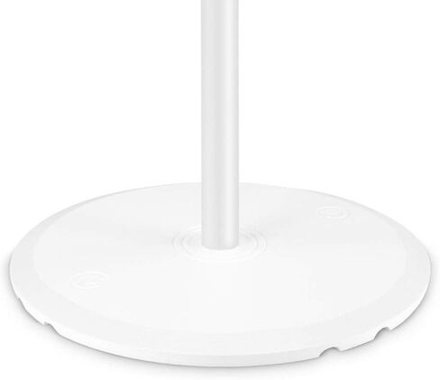 GRAVITY STANDS SSP WB SET 1 W Speaker Stand with Round Cast Iron Base (Qty 1 GSSPWB Set 1, GSP2342B) White in Saudi Arabia