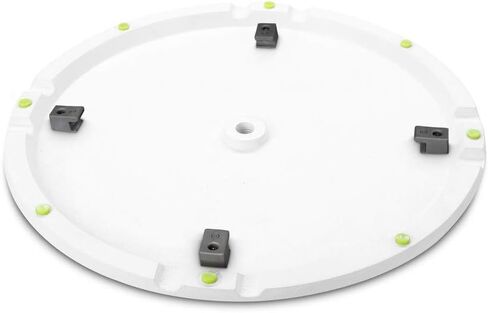 GRAVITY STANDS SSP WB SET 1 W Speaker Stand with Round Cast Iron Base (Qty 1 GSSPWB Set 1, GSP2342B) White in Saudi Arabia