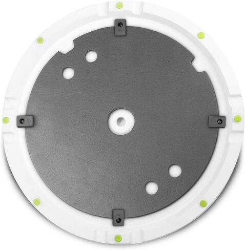 GRAVITY STANDS SSP WB SET 1 W Speaker Stand with Round Cast Iron Base (Qty 1 GSSPWB Set 1, GSP2342B) White in Saudi Arabia