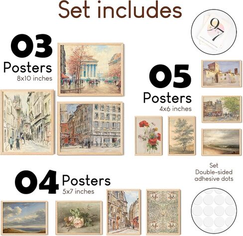 97 Decor Cottagecore Room Decor Aesthetic - Cottage Core Wall Decor, Dark Cottagecore Decor, Vintage Botanical Wall Art Print, Nature Mushroom Poster Animal Pictures for Bedroom (UNFRAMED) in Saudi Arabia