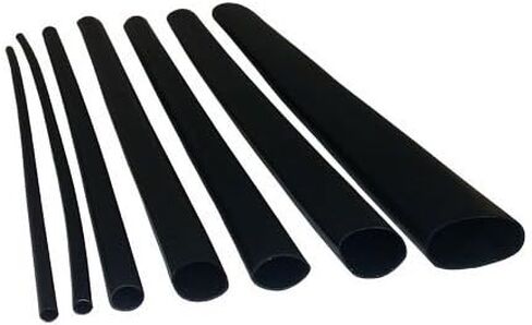 Electriduct 1.75" Heavy Wall Adhesive Lined Heat Shrink Tubing Waterproof Shrinkable Tube - 6:1 Ratio - 3 Pieces of 16 Inch (4 Feet Total) in Saudi Arabia
