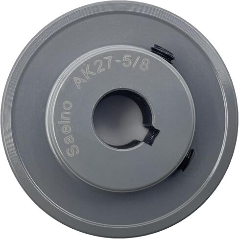 AK27-5/8 Single Groove Fixed Bore V Belt Pulley,5/8 inch Bore,2.7 inch Outside Dia,V Belt-Sheaves Cast Iron for A AX 3L 4L V-Belts in Saudi Arabia