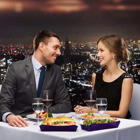 200 Pack Paper Hot Dog Trays, 2 lb Heavy Duty Paper Food Boats, Grease Resistant Hot Dog Holder Disposable Serving Trays for Birthday Fairs Festivals Party Decorations Supplies 7 x 3.3 Inch in Kuwait