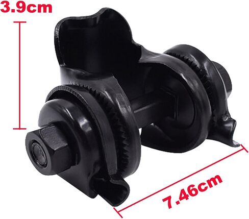 Bike Seat Clamp Metal Bicycle Saddle Clamp for Standard Rail-Type Bicycle Saddle of BMX/MTB/Road/Exercise Bike (7/8") in Saudi Arabia