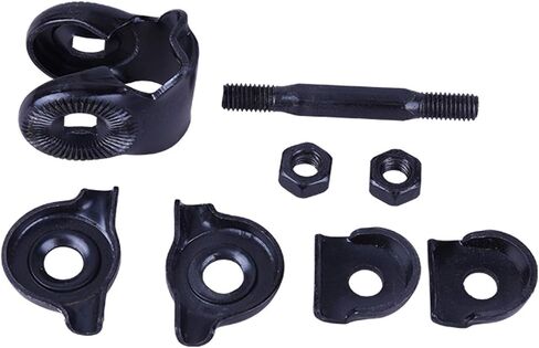 Bike Seat Clamp Metal Bicycle Saddle Clamp for Standard Rail-Type Bicycle Saddle of BMX/MTB/Road/Exercise Bike (7/8") in Saudi Arabia