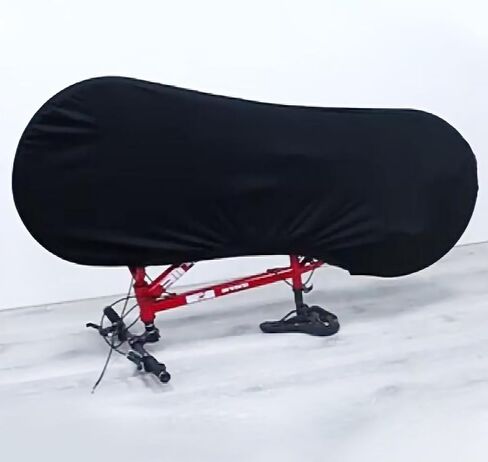 Stretchy Bike Wheel Cover Indoor Anti Dust High Elastic Bicycle Wheel Bag Mountain Bike Anti-dust High Elastic Outdoor Indoor Washable Bicycle Protection Storage Bag 59 inch Length (Black) in Saudi Arabia