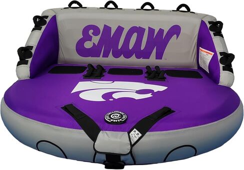 The Coach 1-3 Fans Towable Tube (K-State Wildcats) in Saudi Arabia