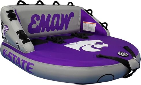 The Coach 1-3 Fans Towable Tube (K-State Wildcats) in Saudi Arabia