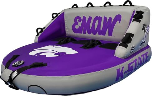 The Coach 1-3 Fans Towable Tube (K-State Wildcats) in Saudi Arabia