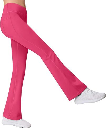 Kid Girl Yoga Pants with Pockets for Athleic Dance (3 Pack) in Saudi Arabia
