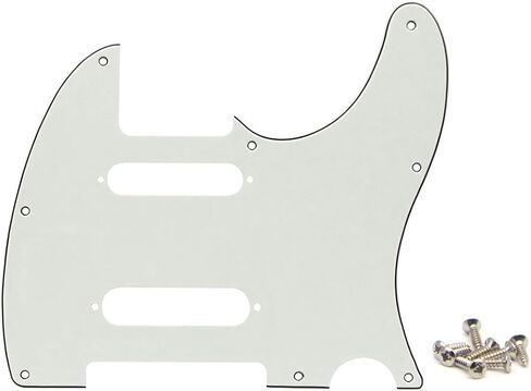 Red Tortoise 8 Holes SS Guitar Tele Pickguard Fit Fender Nashville Telecaster Pickguard Replacement in Saudi Arabia