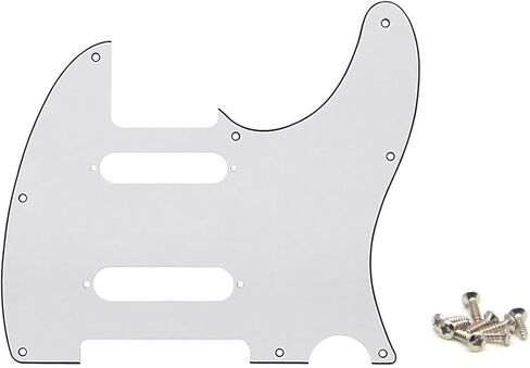 Red Tortoise 8 Holes SS Guitar Tele Pickguard Fit Fender Nashville Telecaster Pickguard Replacement in Saudi Arabia