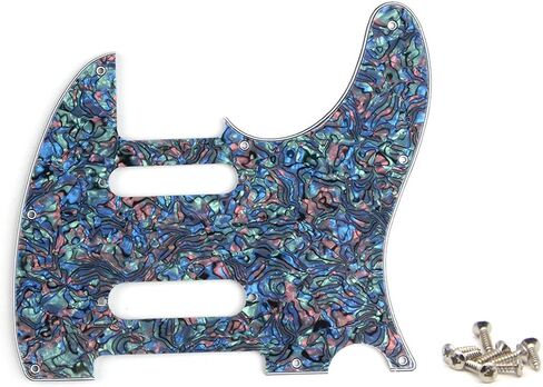 Red Tortoise 8 Holes SS Guitar Tele Pickguard Fit Fender Nashville Telecaster Pickguard Replacement in Saudi Arabia
