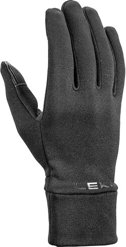 LEKI Inner Glove MF Touch Lightweight Fleece Glove Liner Touchscreen Compatible Gloves for Skiing, Snowboarding, & Cold Weather in Saudi Arabia