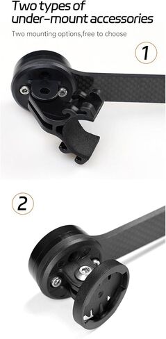 iGPSPORT حامل دراجة أمامية من ألياف الكربون، حامل كمبيوتر الدراجة M82 متوافق مع Garmin Edge، XOSS، Wahoo، Coospo، كمبيوتر ركوب الدراجات CYCPLUS، كاميرا رياضية ومصباح يدوي in Kuwait