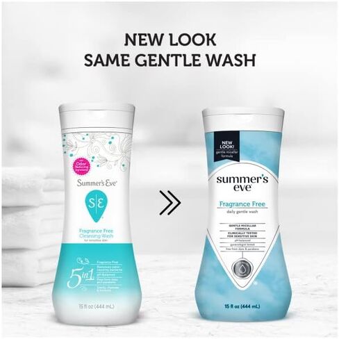 غسول تنظيف خالٍ من العطور من سمرز إيف، 15 أونصة (عبوة من قطعتين) in Kuwait