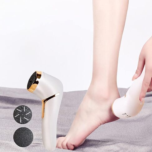 مزيل مسامير القدم الكهربائي مع مكنسة كهربائية قابلة لإعادة الشحن ومقاومة للماء، مجموعة أدوات باديكير لإزالة مسامير القدم in Kuwait