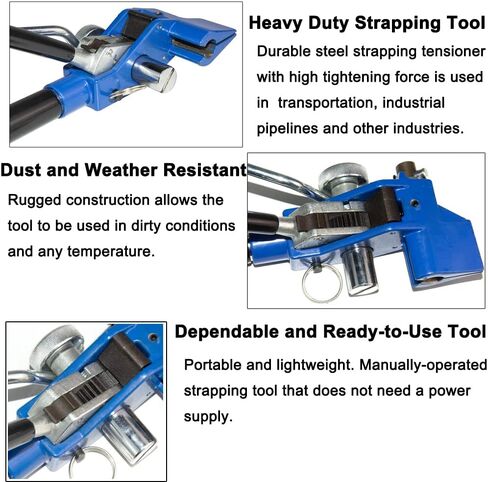 أدوات الربط من MYOYAY للربط من الفولاذ المقاوم للصدأ، مجموعة الربط من الفولاذ المقاوم للصدأ، كماشة يدوية، ربطات الكابلات اليدوية، أداة تثبيت الربط والعتاد in Kuwait
