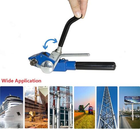 أدوات الربط من MYOYAY للربط من الفولاذ المقاوم للصدأ، مجموعة الربط من الفولاذ المقاوم للصدأ، كماشة يدوية، ربطات الكابلات اليدوية، أداة تثبيت الربط والعتاد in Kuwait