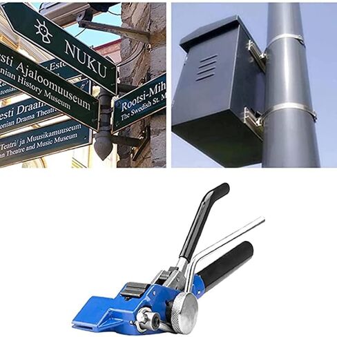 أدوات الربط من MYOYAY للربط من الفولاذ المقاوم للصدأ، مجموعة الربط من الفولاذ المقاوم للصدأ، كماشة يدوية، ربطات الكابلات اليدوية، أداة تثبيت الربط والعتاد in Kuwait