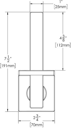 Speakman Polished Chrome SA-2505 Lura Paper Holder in Kuwait