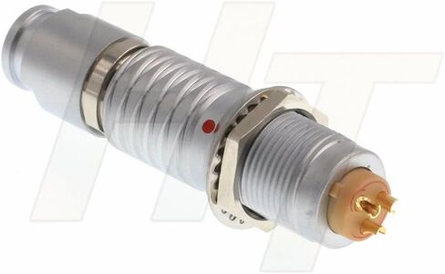HangTon 2B Male Straight Plug FGG 303 Multipole Circular Metal Connector, Bend Strain Relief, Cable Assembly(3 Pin, Plug) in Saudi Arabia