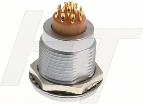 HangTon 2B Male Straight Plug FGG 303 Multipole Circular Metal Connector, Bend Strain Relief, Cable Assembly(3 Pin, Plug) in Saudi Arabia