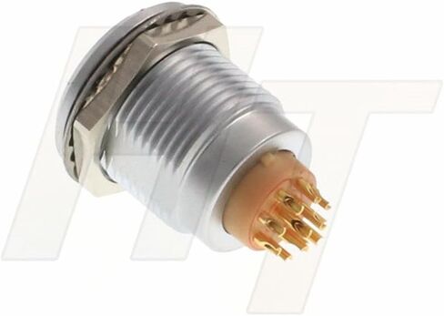 HangTon 2B Male Straight Plug FGG 303 Multipole Circular Metal Connector, Bend Strain Relief, Cable Assembly(3 Pin, Plug) in Saudi Arabia