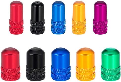 4Pcs Black Presta Valve Caps, Aluminum Alloy Bicycle Valve Stem Cap Dust Cover Bike Tire Valve Caps Tyre Air Caps Presta Valves Cover Valve Caps Tires and Tubes(Presta Valve) in Saudi Arabia