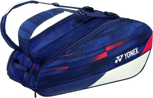 YONEX Limited Pro Racquet Bag (6 PCS) White/Navy/Red in Saudi Arabia