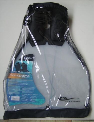 Hydra Monofin by Swea'm for Kids and Adults- Fully Adjustable (fits sizes 6½ - 9½) (CLEAR) in Saudi Arabia