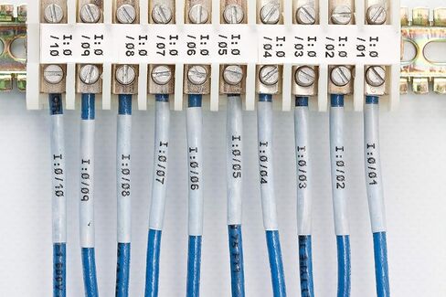 Brady PermaSleeve Heat Shrink Wire and Cable Labels, Bulk, for M610, M611, M710, BMP61, and BMP71 Printers - 0.25" Dia x 1", White. BM-250-1-342 in Saudi Arabia