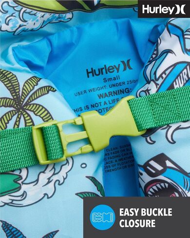 Hurley Infant Swim Vest - Kids Swim Training Vest with Head Support - Learn to Swim Jackets for Kids (1-4 Years, 24-66lbs) in Saudi Arabia