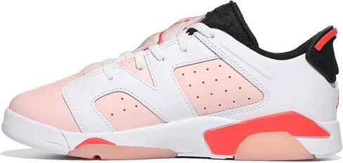 Jordan Girl's Jordan 6 Retro Low (Little Kid) White/Atmosphere/Infrared 23/Black 3 Little Kid M in Saudi Arabia