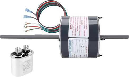 محرك مكيف الهواء RV مع استبدال مكثف لمحرك Coleman Mach RV AC يستبدل D1092 1468-306 1468-3069 7184-0156 7184-0432 1/3 HP 115 فولت 1675 دورة في الدقيقة in Kuwait