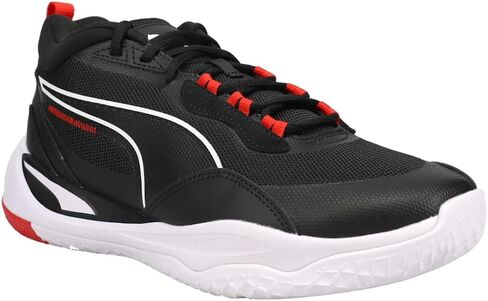 حذاء رياضي رجالي من PUMA، باللون الأسود والأبيض، مقاس 13 in Kuwait