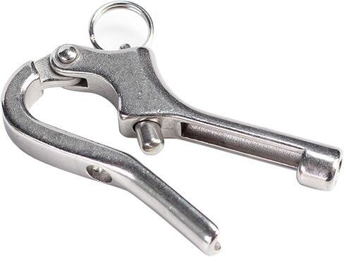 الفولاذ المقاوم للصدأ 316 خطاف البجع M6 درجة خيط الدورة من 1 درجة بحرية in Kuwait