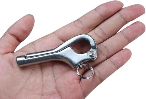 الفولاذ المقاوم للصدأ 316 خطاف البجع M6 درجة خيط الدورة من 1 درجة بحرية in Kuwait