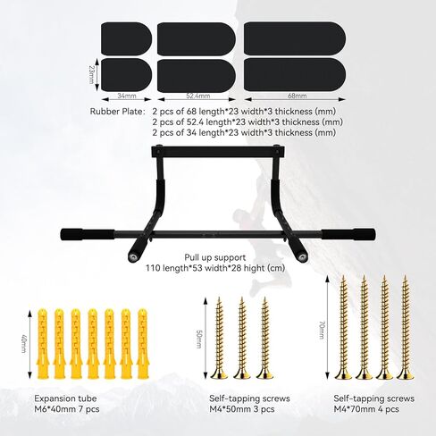 لوح تعليق لتسلق الصخور من حجرين مع شريط سحب للباب؛ بما في ذلك حامل الهاتف والأباريق والقرص والجيوب والحواف والمنحدرات للتدريب على تسلق الصخور in Kuwait