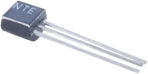 NTE Electronics NTE312 ترانزستور التأثير الميداني لقناة N-Channel Silicon Junction، حزمة من النوع TO92 in Saudi Arabia