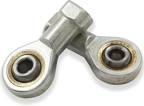 4Pcs SI8T/K Rod End Ball Bearings, 8mm Inside Dia Rod End Bearing, M8 x 1.25mm Female Thread Right Hand Self Lubricating Connector Joint in Saudi Arabia