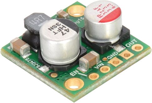 منظم الجهد الكهربي المنخفض Pololu 5V, 2.5A D24V25F5 (الصنف: 2850) in Kuwait