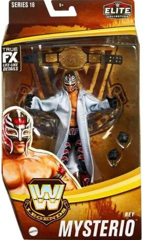 مجموعة WWE Rey Mysterio Elite Collection True FX Series 16 Legends Action Figure in Saudi Arabia