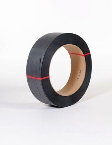 1/2" x 9000’ Hand Grade Polypropylene (PP) Strapping Roll of 16" x 6" Core Size, 250 lbs Break Strength - Lightweight and Affordable Poly Banding - Elastic and Flexible Packing Straps in Saudi Arabia