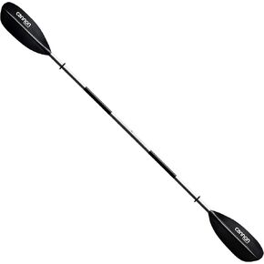 Escape E Kayak Paddle with Black Fiberglass Reinforced Polymer Blades (2-Piece)