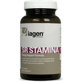 SR Stamina Natural Stress Support Supplement - Maca Root Powder with Ashwagandha for Enhanced Energy, Stamina, Athletic Performance, and Memory - 120 Veg Capsules - USA Made
