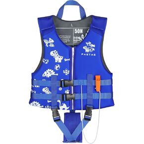 Toddler Swim Vest, Kids Pool Float Jacket Toddler Floaties, Child Swimming Pool Vest for Kids Toddler 18-77lb