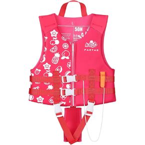 Toddler Swim Vest, Kids Pool Float Jacket Toddler Floaties, Child Swimming Pool Vest for Kids Toddler 18-77lb